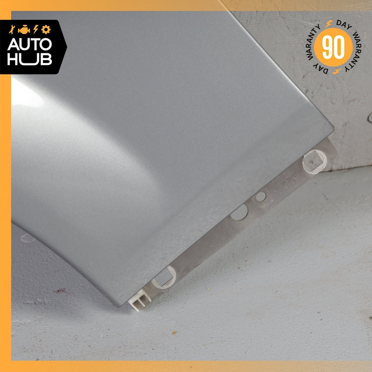 08-15 Mercedes W204 C63 AMG Left Driver Side Fender Assembly Silver OEM - photo 2