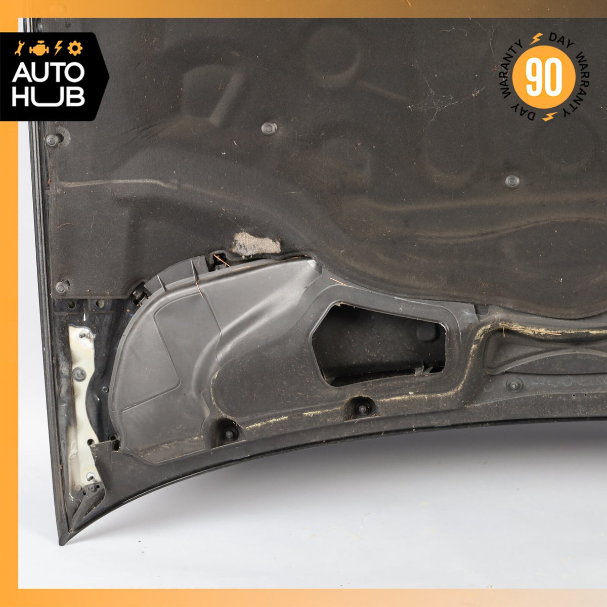 07-13 Mercedes W221 S550 S600 S350 Hood Panel Assembly Black OEM - photo 16