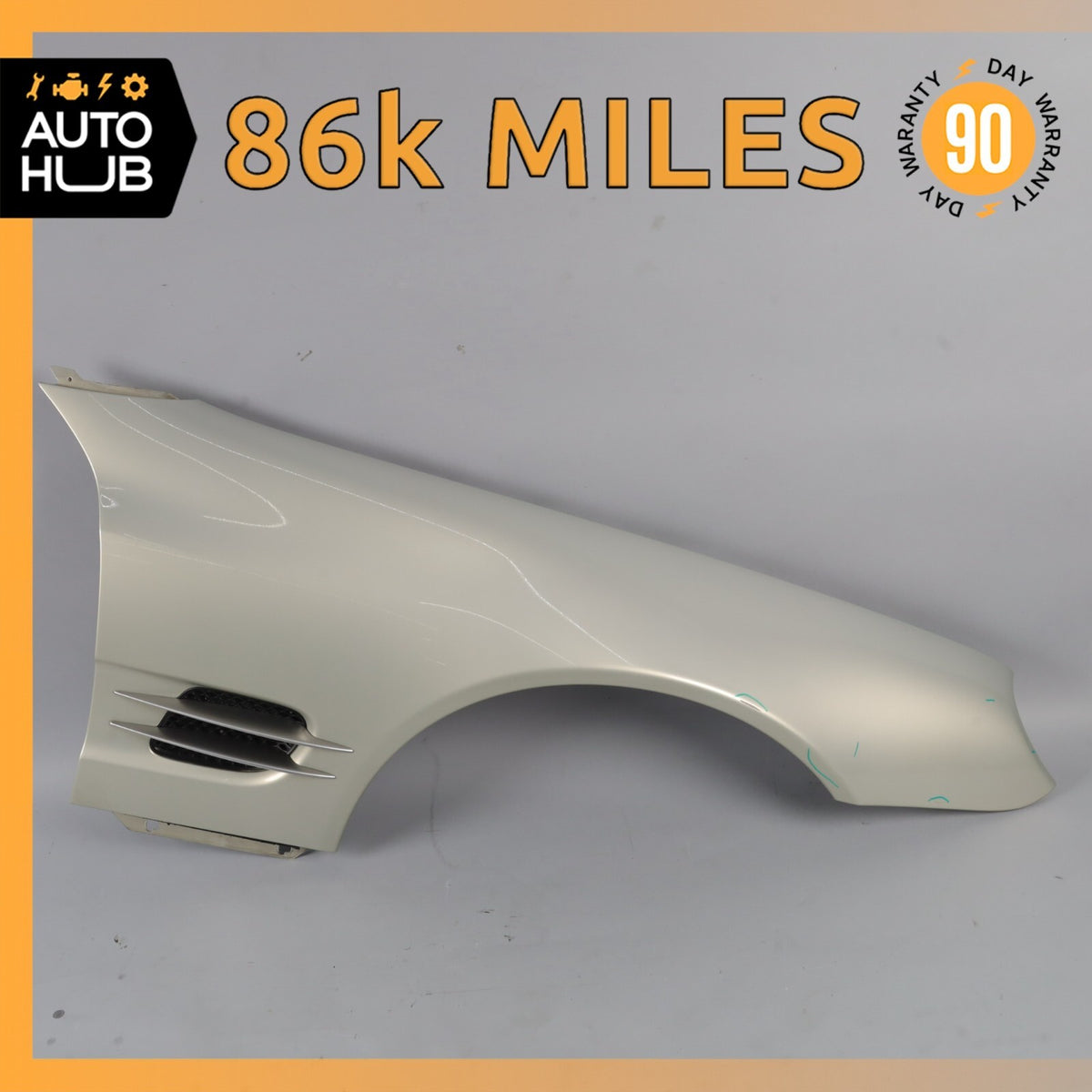 03-08 Mercedes R230 SL500 SL550 SL55 Fender Front Right Passenger Side OEM 86k - photo 1