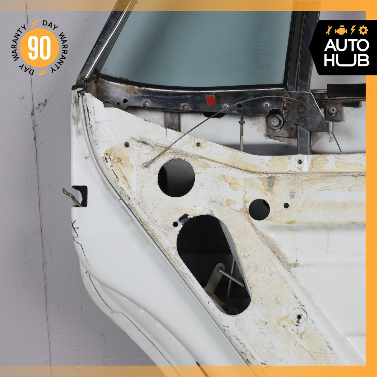 81-91 Rolls Royce Silver Spur Rear Left Side Door Shell White OEM 40k - photo 20