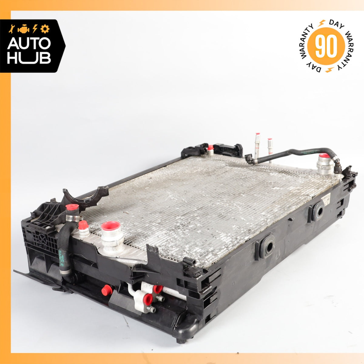 10-19 BMW F10 550i 650i Cooling Radiator A/C Condenser Oil Cooler OEM - photo 17