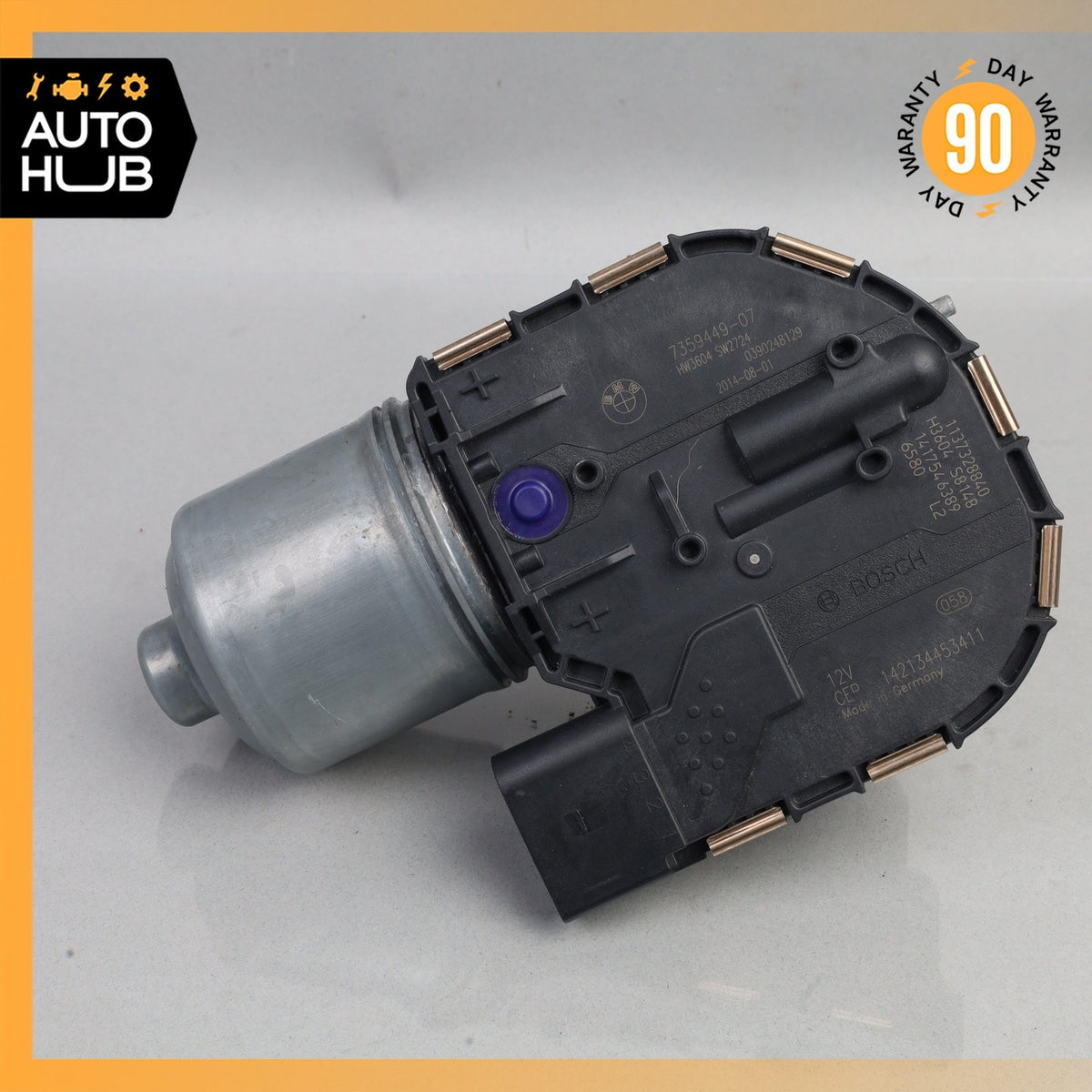 14-21 BMW i3 I01 Left Driver Side Windshield Wiper Motor OEM 58k - photo 7