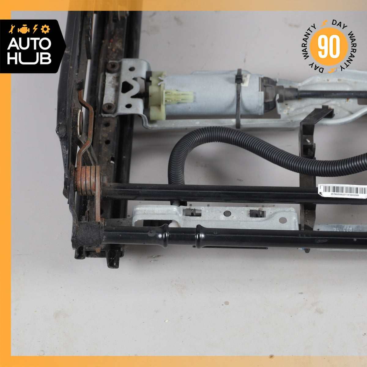 10-17 Mercedes W207 E350 C250 Front Left Seat Rail Track Frame w/ Motors OEM - photo 6