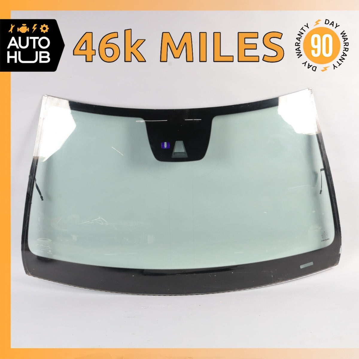 11-13 Mercedes W207 E550 E350 Convertible Front Windshield Window Glass OEM 46k - photo 1