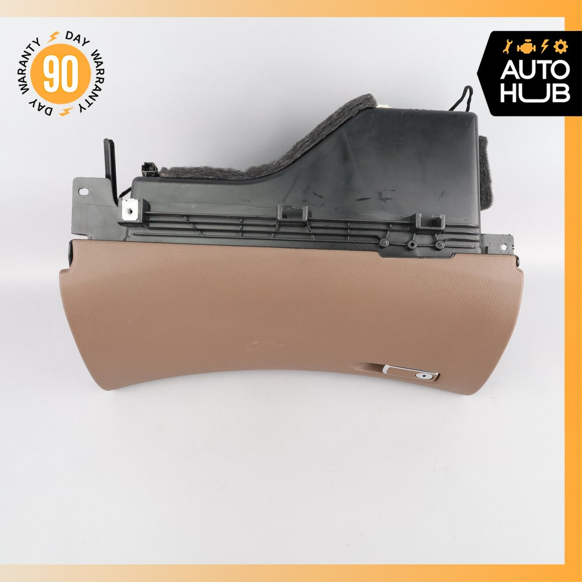 17-20 Mercedes W213 E300 Dash Dashboard Glove Box Compartment Brown OEM - photo 14