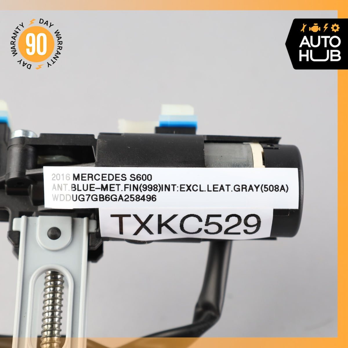 14-20 Mercedes W222 S600 S550 Rear Left or Right Seat Headrest Adjust Motor OEM - photo 17