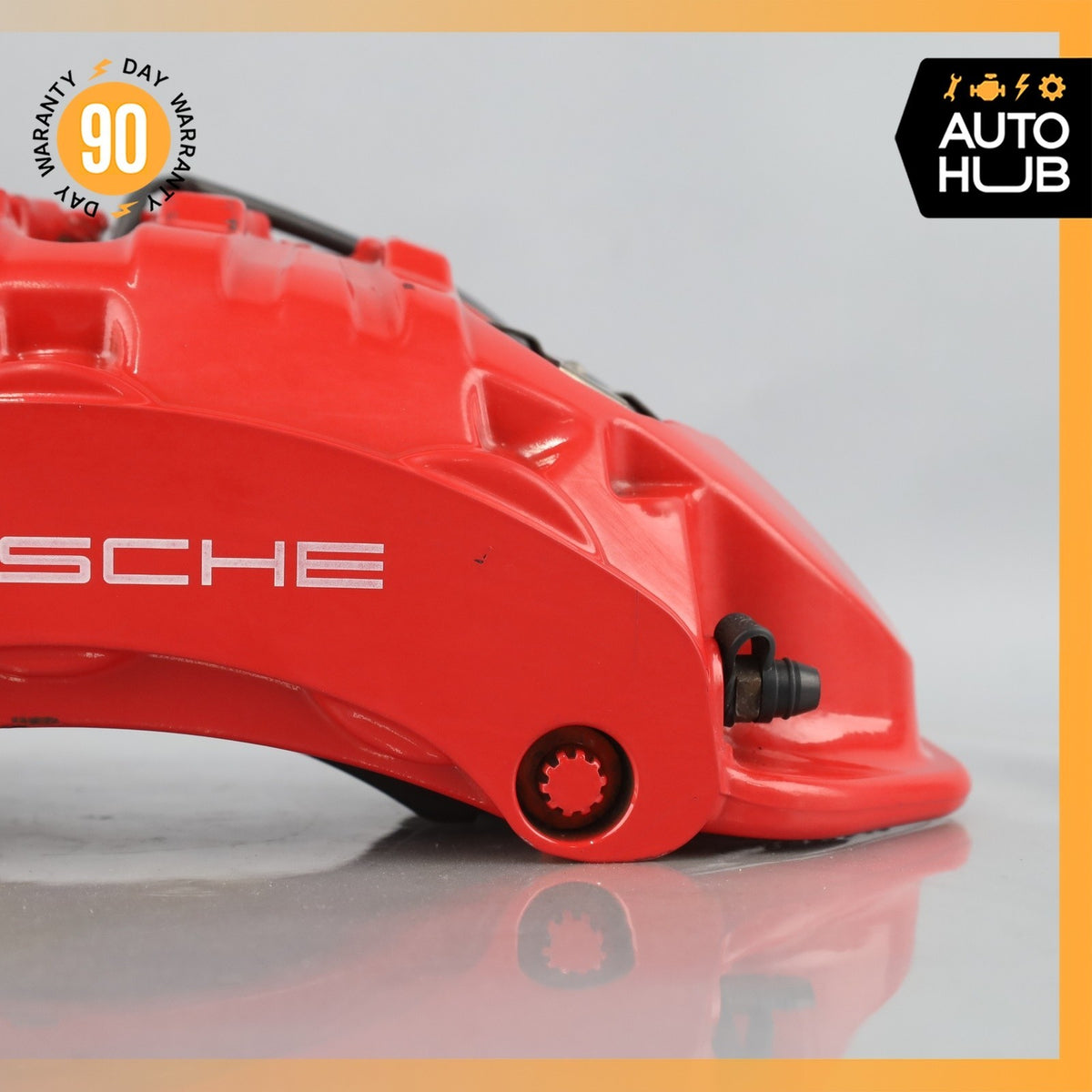10-18 Porsche Macan 95B Cayenne Front Brake Calipers Left & Right Set OEM 46k - photo 13