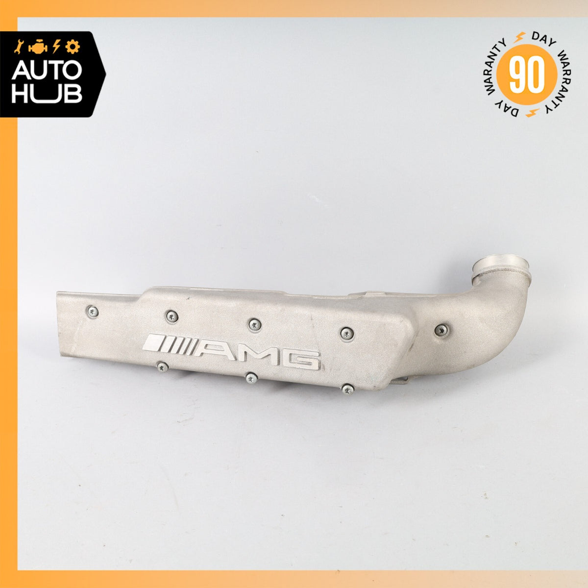 Mercedes W211 E55 S55 SL55 AMG Left Engine Kompressor Air Intake Manifold OEM - photo 1