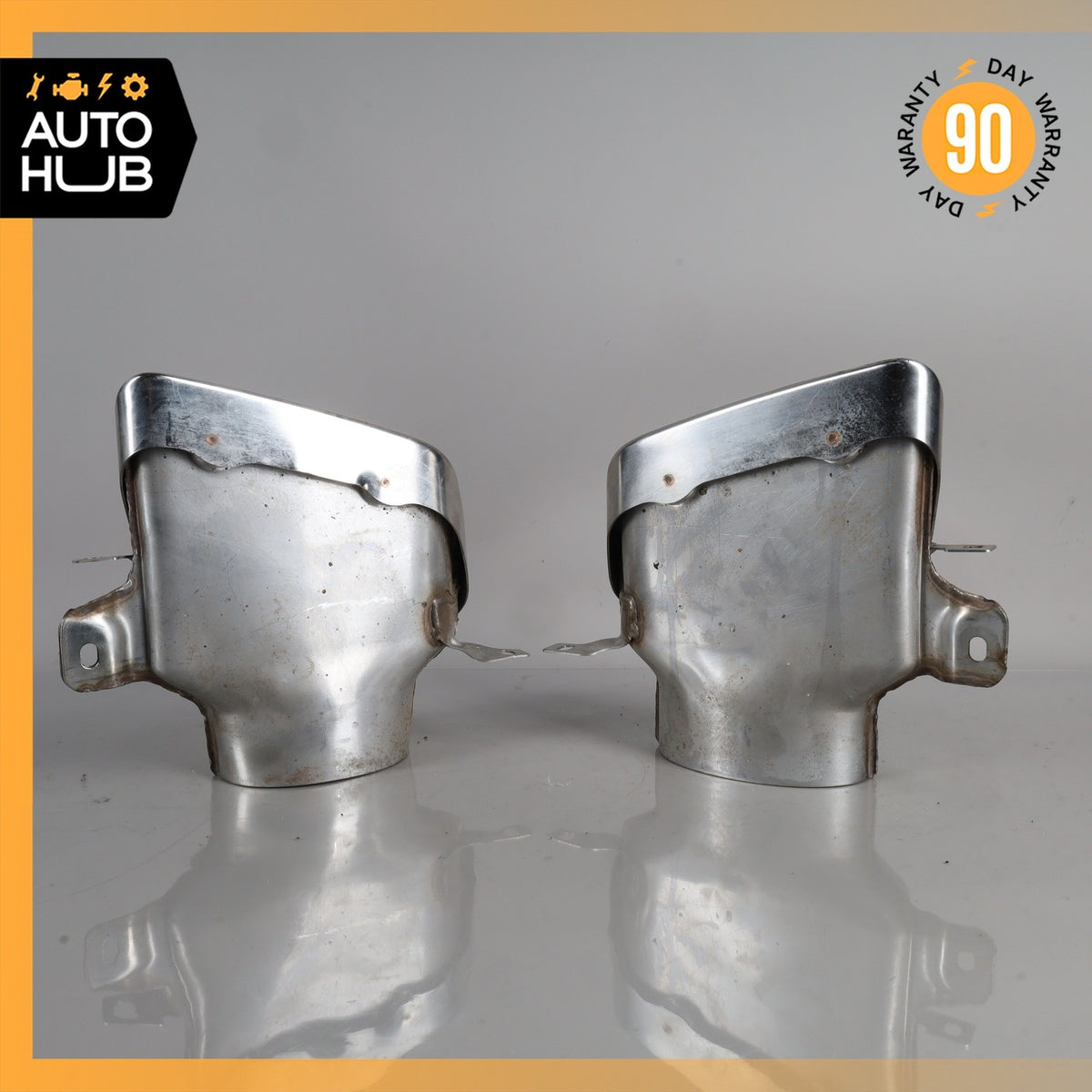 Mercedes W207 E550 E350 Exhaust Mufflers Muffler Tips Set OEM - photo 14