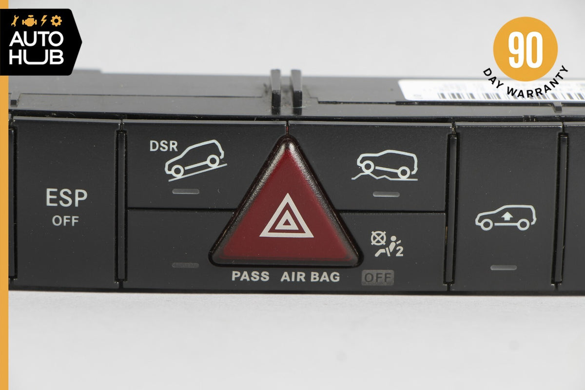06-12 Mercedes X164 GL450 ML550 Hazard Control Switch Panel 1648709210 OEM - photo 3