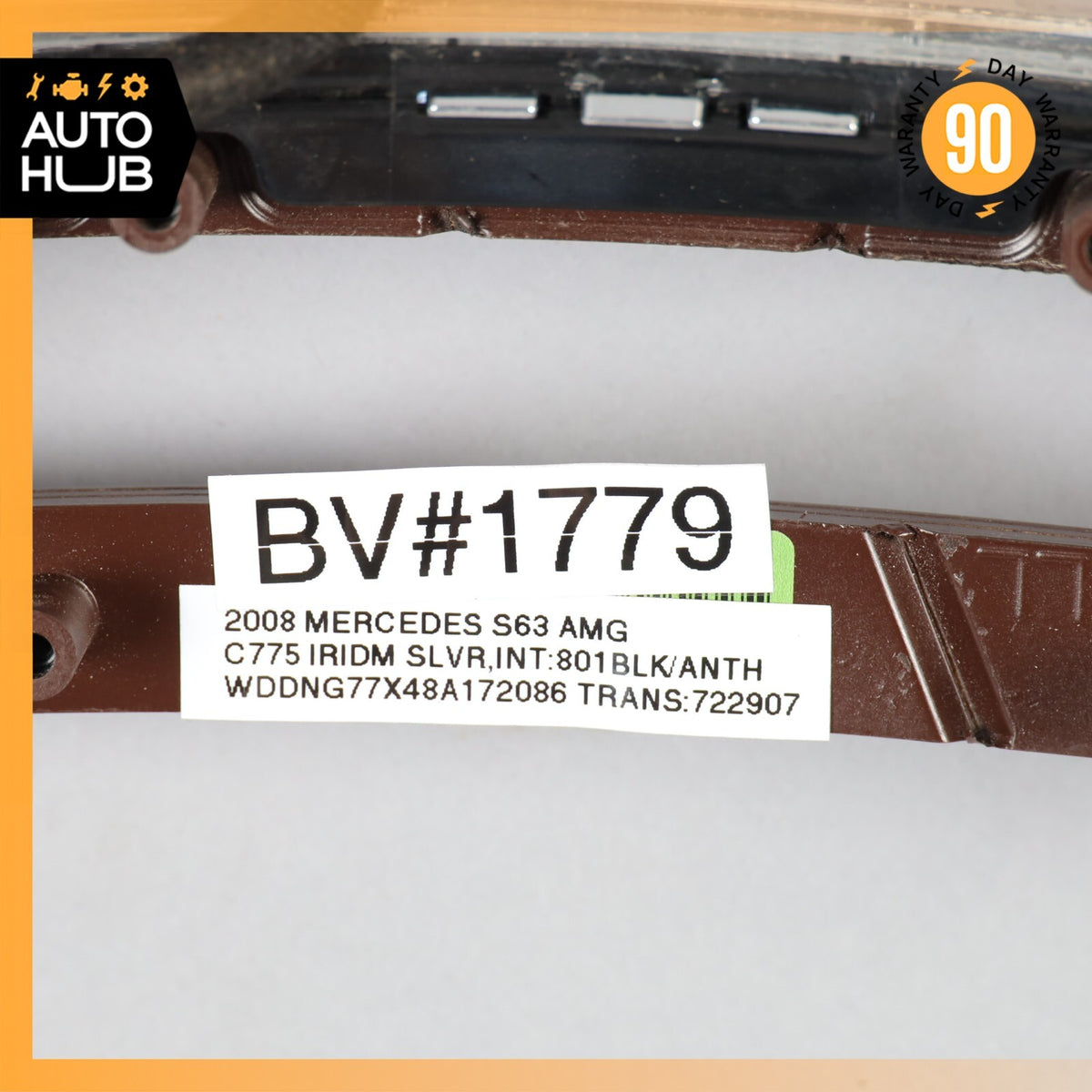 07-13 Mercedes W221 S63 AMG S550 Dashboard Center Trim Molding 2216800671 OEM - photo 13