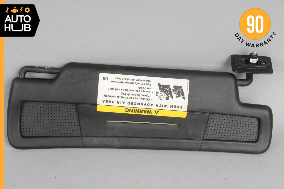 05-11 Mercedes R171 SLK300 SLK350 Sun Visor Sunvisor Shade Left Driver Black OEM - photo 6