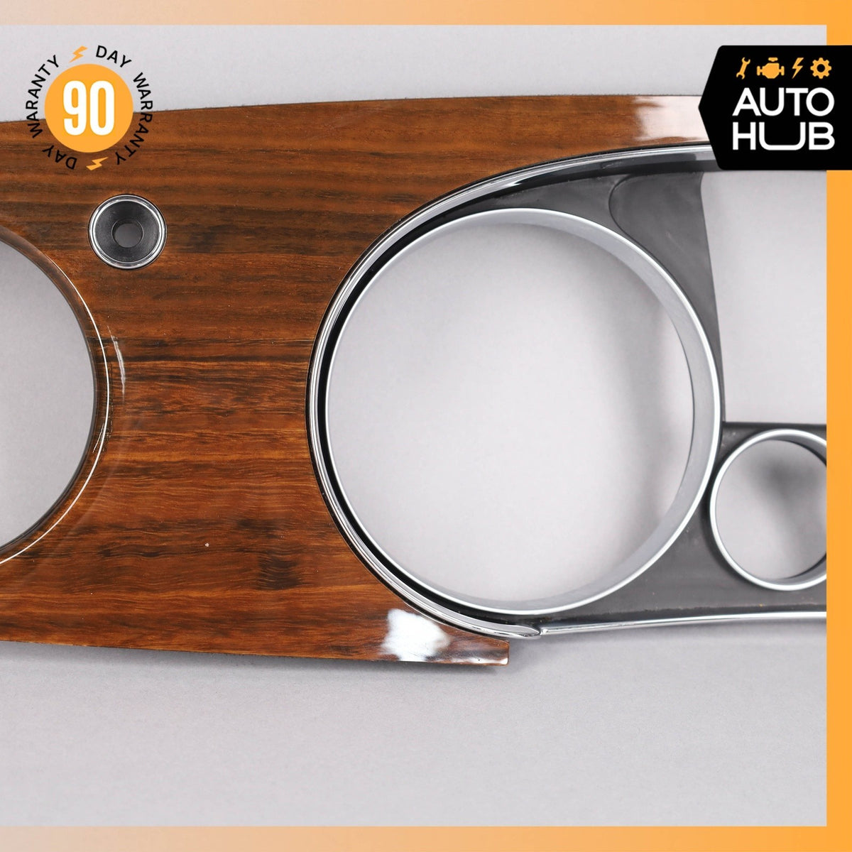 12-18 Bentley Continental GT GTC Left Dashboard Dash Trim Bezel Wood OEM 73k - photo 5