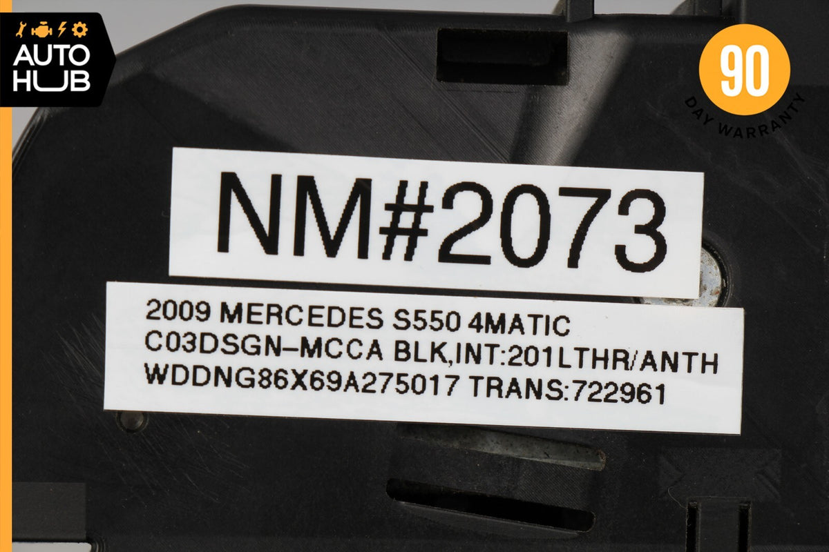 07-13 Mercedes W221 S550 S63 AMG Front Right Keyless Go Exterior Door Handle OEM - photo 11