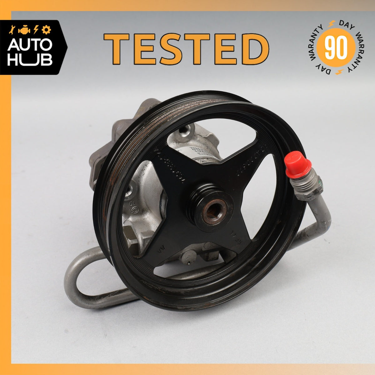 10-15 Aston Martin DB9 Rapide Vanquish Power Steering Pump DG433A696AA OEM - photo 1