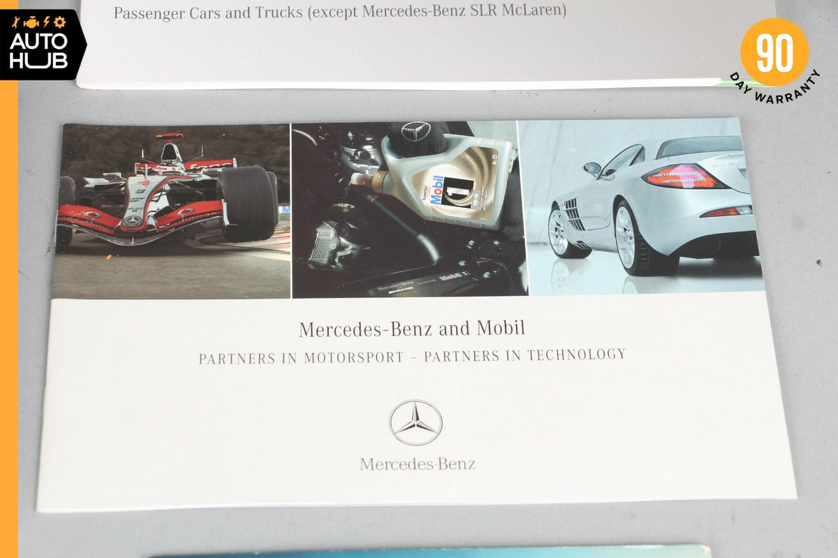 2009 Mercedes-Benz W211 E320 Owner's Operator's Manual Book Assembly OEM - photo 9