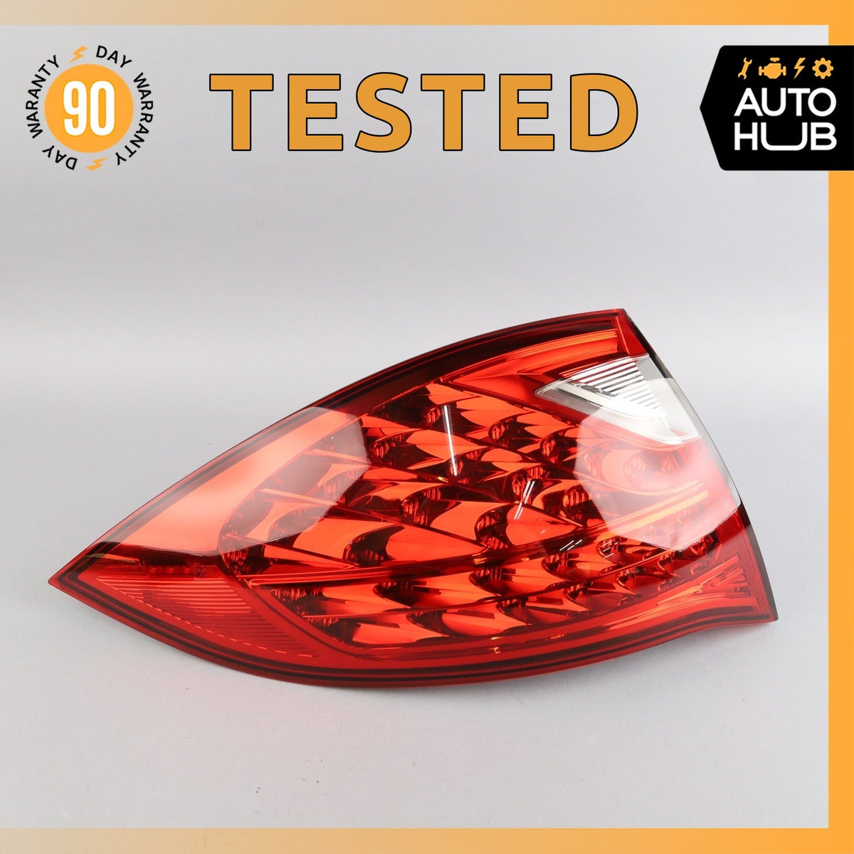11-14 Porsche Cayenne 958 Left Side Outer Tail Light Lamp 7P5945095G OEM - photo 1