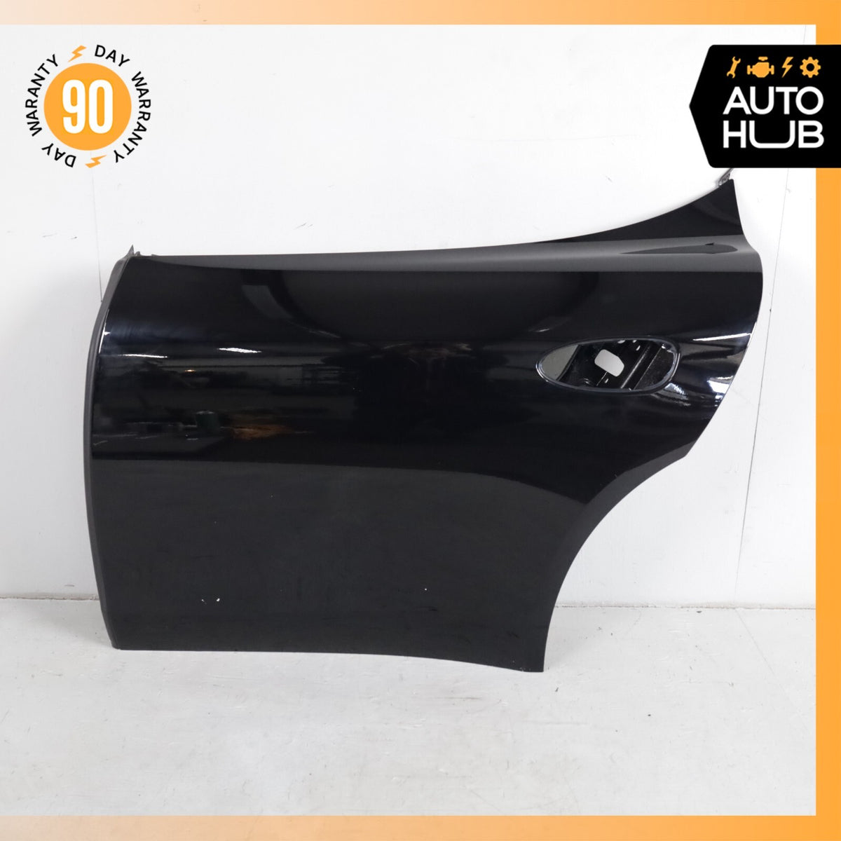 10-16 Porsche Panamera Turbo Rear Left Driver Side Door Shell OEM 87k - photo 2
