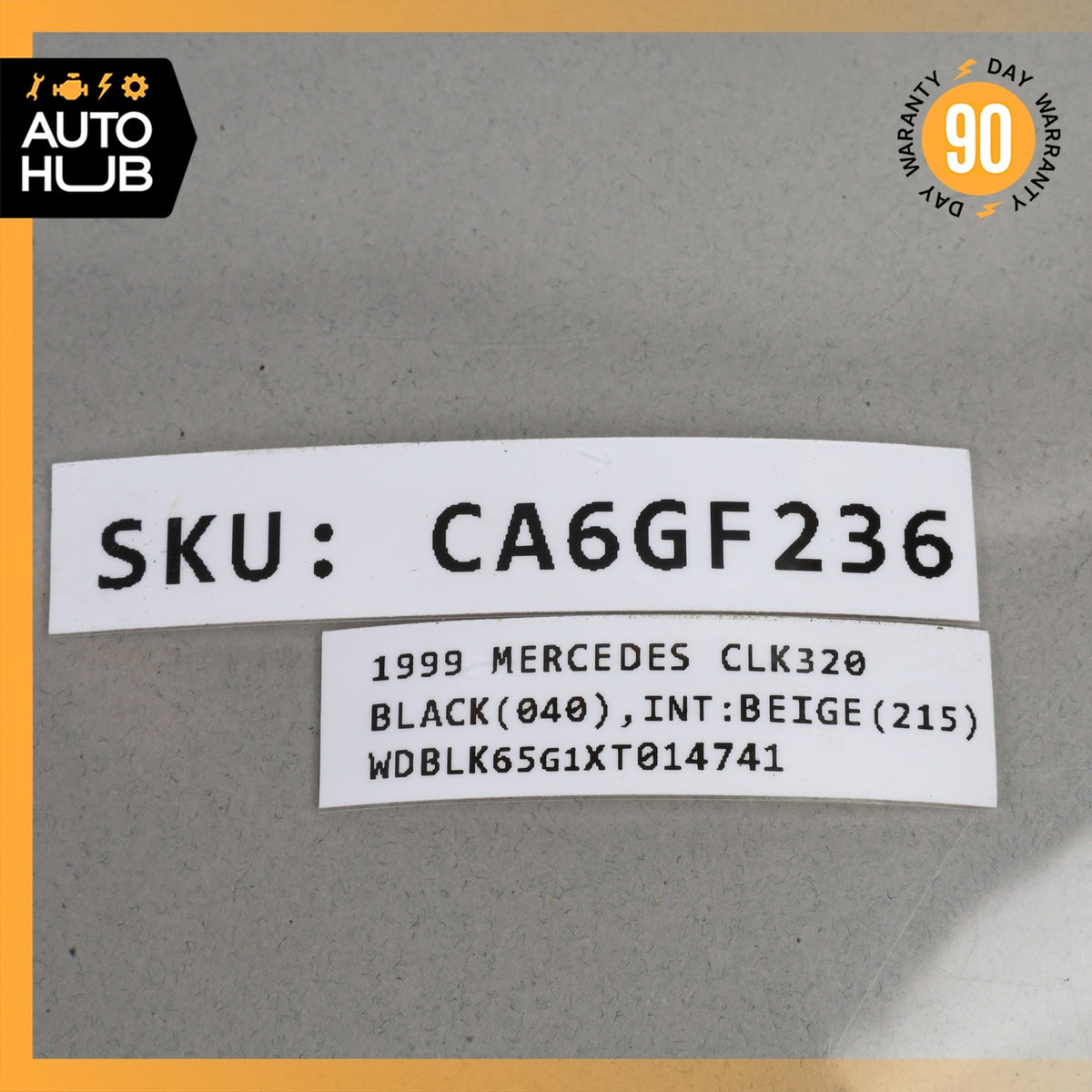 97-03 Mercedes W208 CLK320 CLK430 Front Right Window Regulator Motor OEM - photo 16