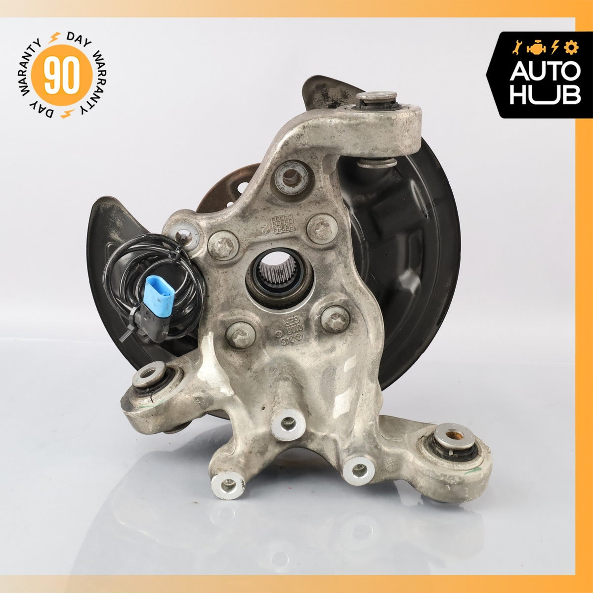 14-19 Mercedes W117 CLA45 GLA45 AMG Rear Right Spindle Knuckle Hub OEM - photo 11