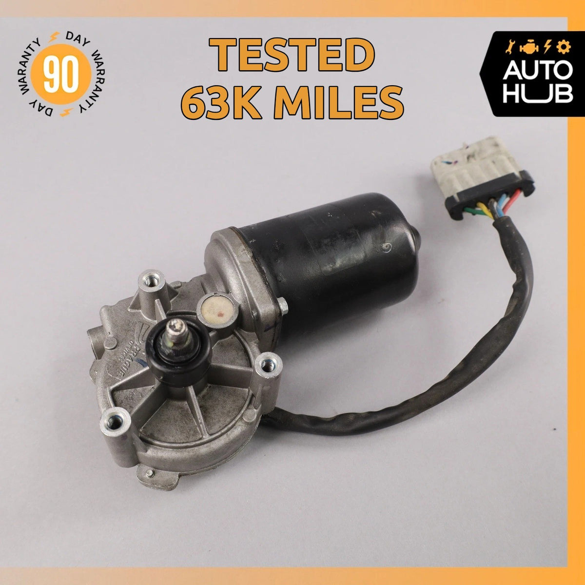 12-15 Tesla Model S Windshield Wiper Motor 600594600C OEM 63k - photo 1