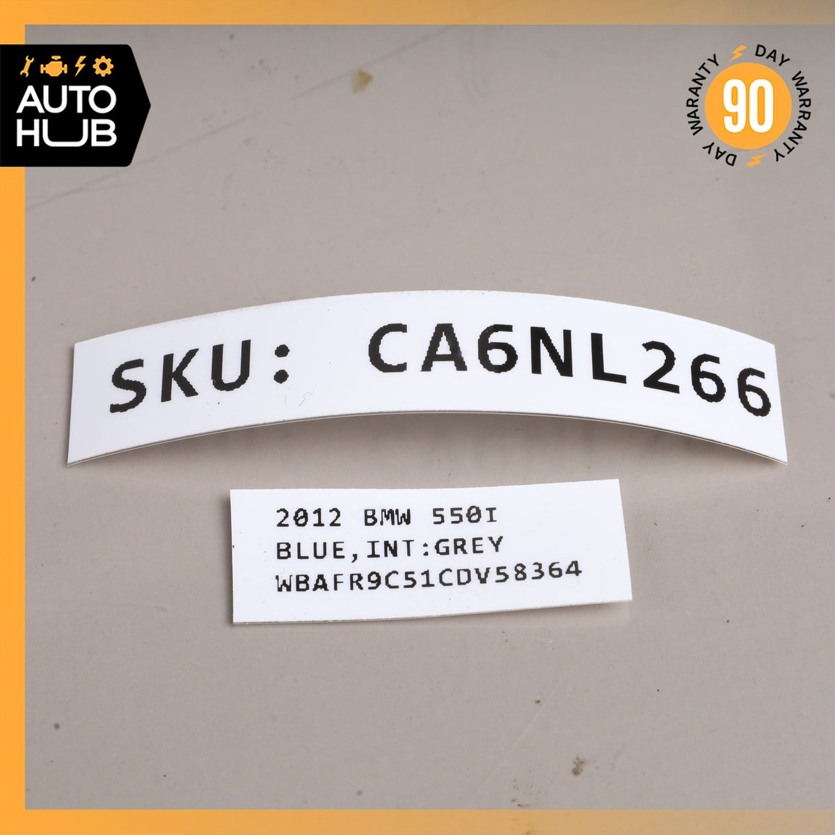 09-19 BMW F10 550i 640i Head Up Display Switch Panel 61319220050 OEM - photo 13