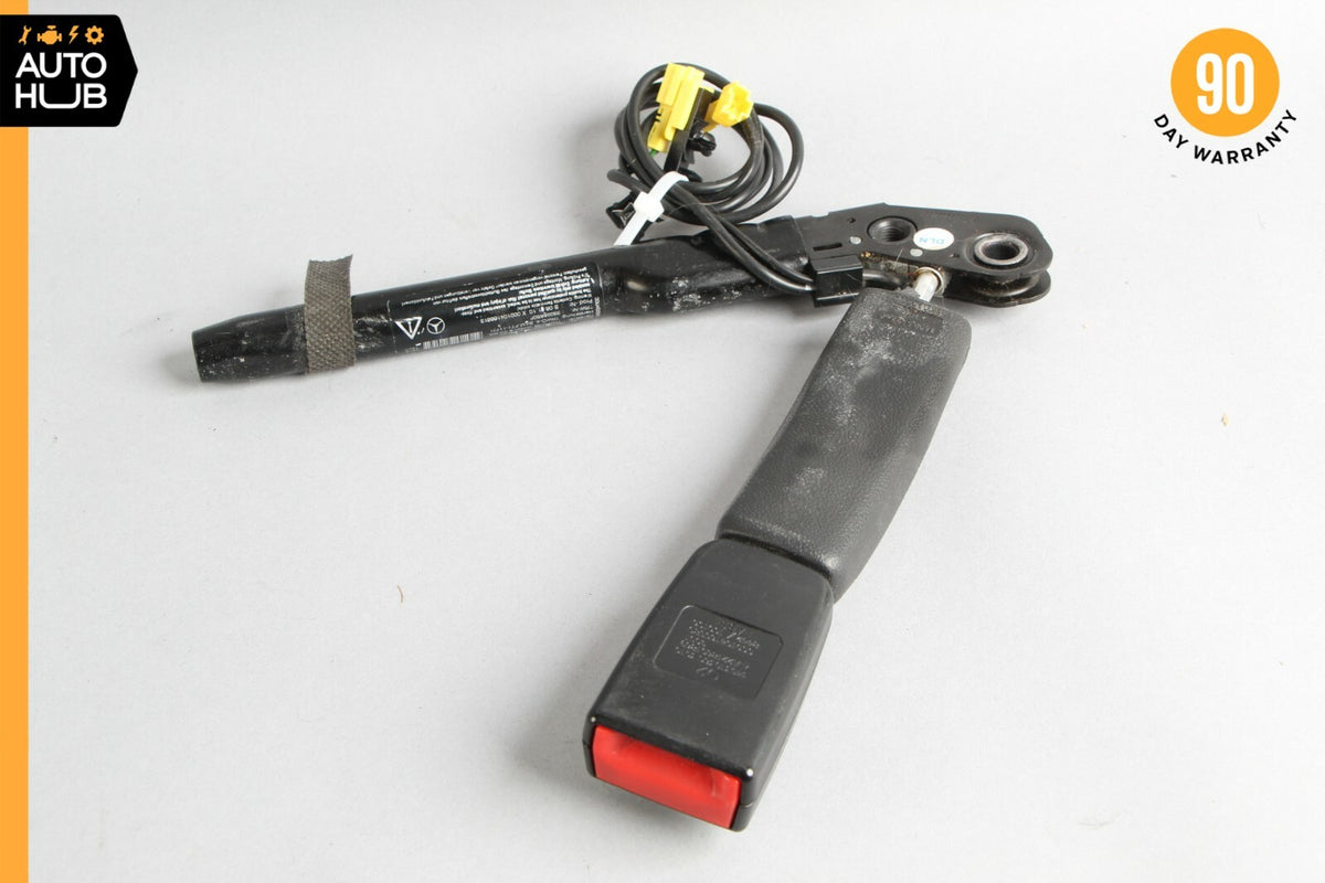 07-14 Mercedes W221 S550 S400 Front Right Passenger Seat Belt Buckle Black OEM - photo 7