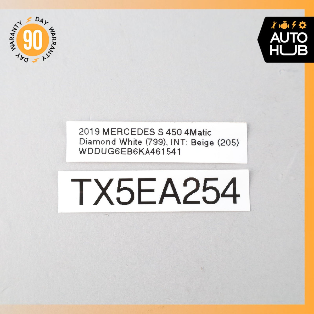 18-20 Mercedes W222 S450 Oxygen O2 Sensor Lambda Set of 4 OEM - photo 24
