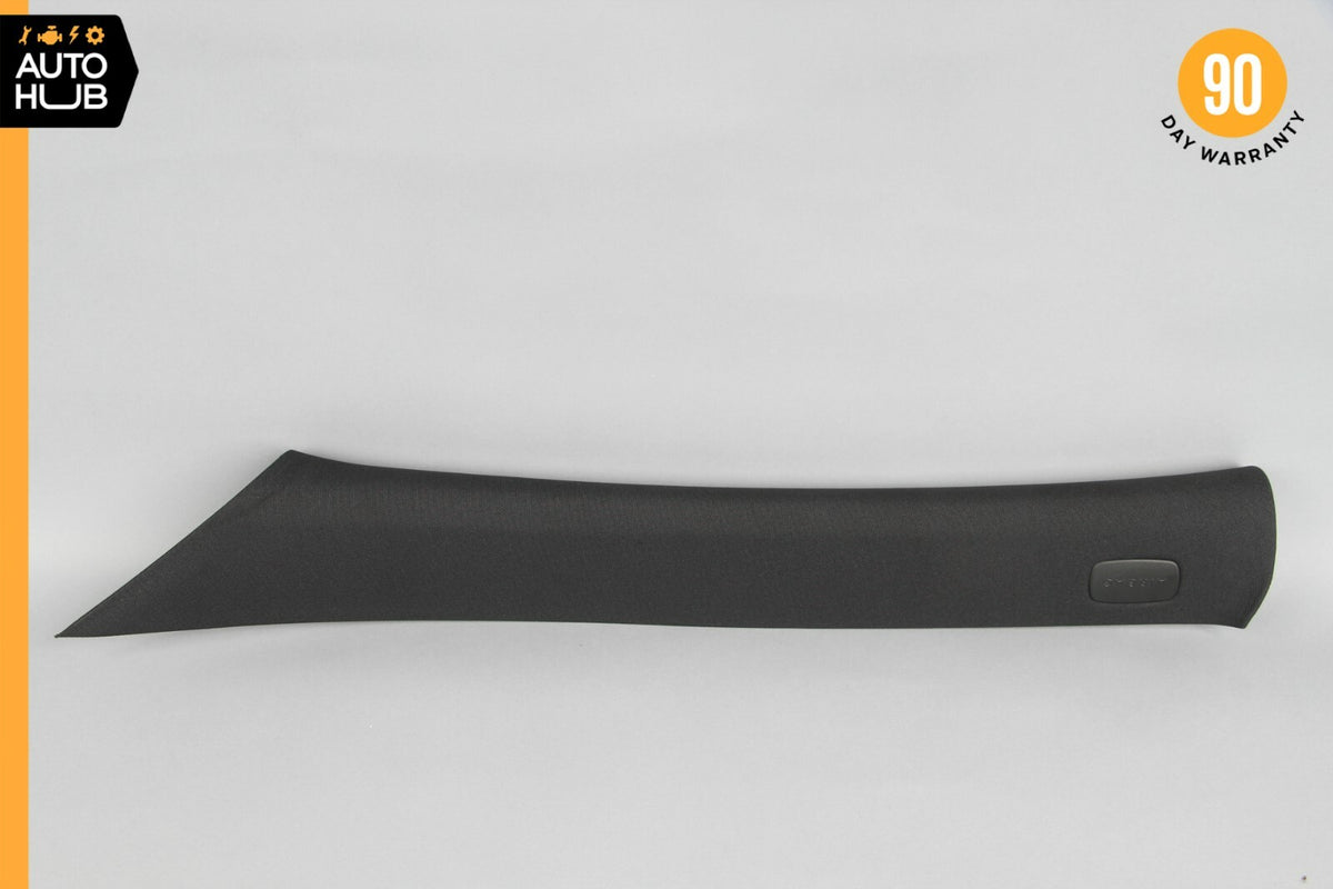 10-16 Mercedes W212 E350 E400 E550 A-Pillar Trim Front Left Side Black OEM - photo 1