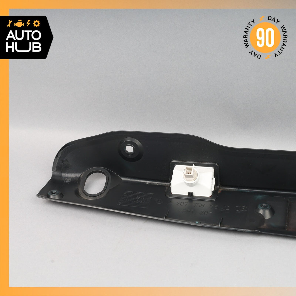 11-17 Mercedes W207 E350 E550 Trunk Lid Tailgate Handle Trim Black OEM - photo 11