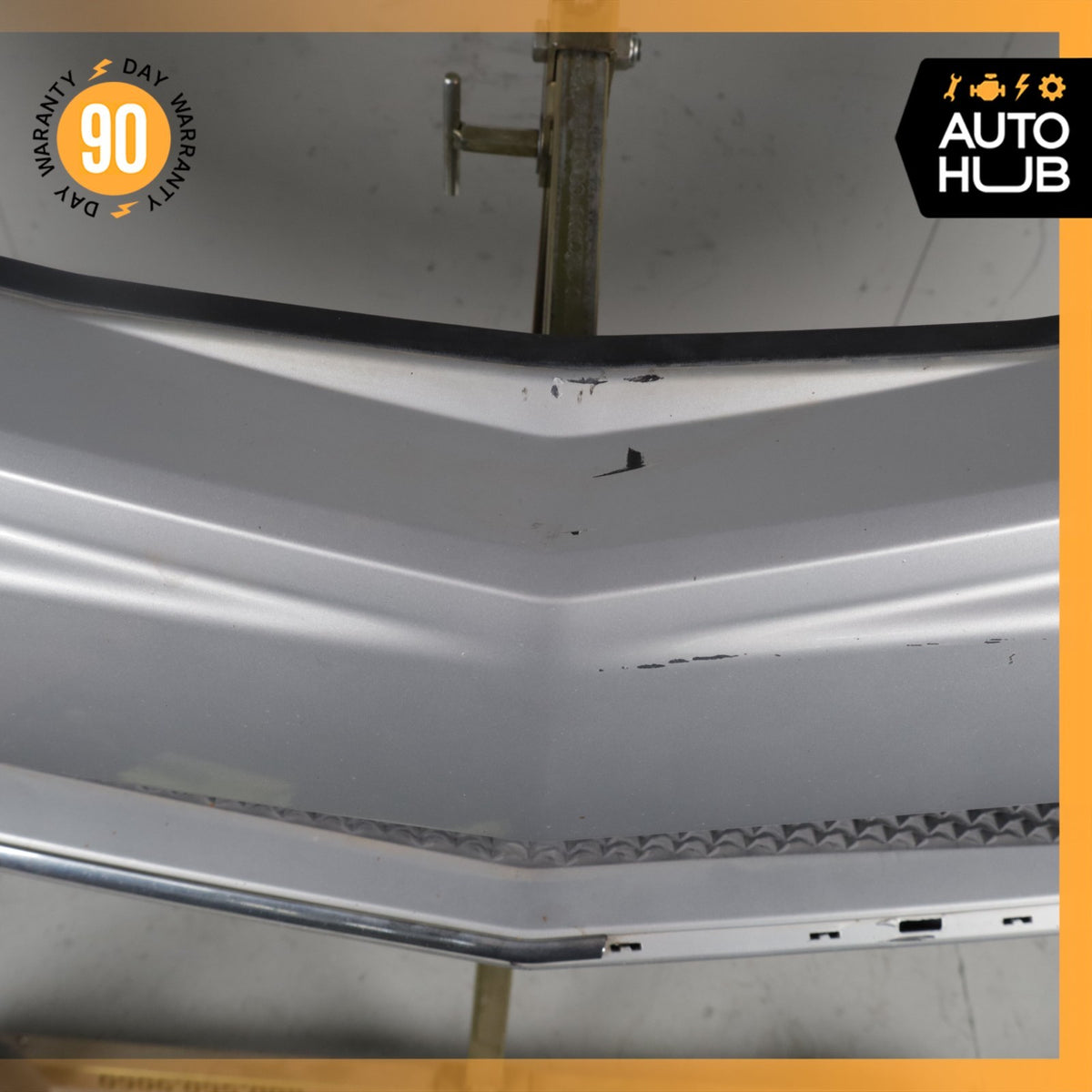 10-13 Mercedes W221 S400 S550 Base Front Bumper Cover Assembly Silver OEM 92k - photo 8