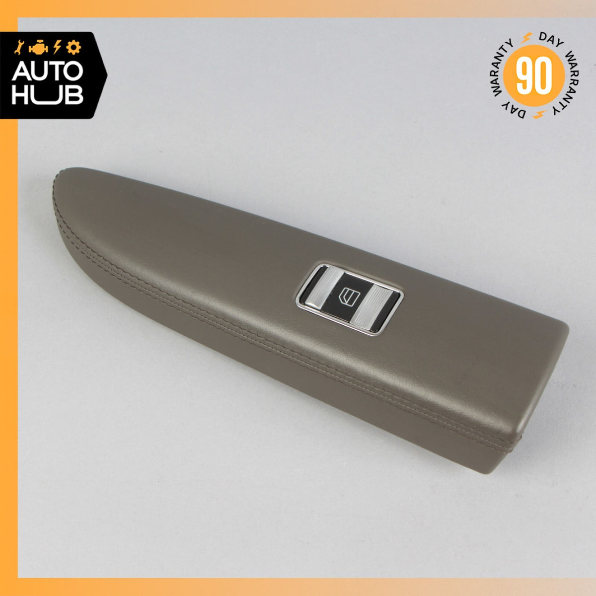 07-10 Mercedes W216 CL550 Front Right Side Door Window Switch Trim Designo OEM - photo 1