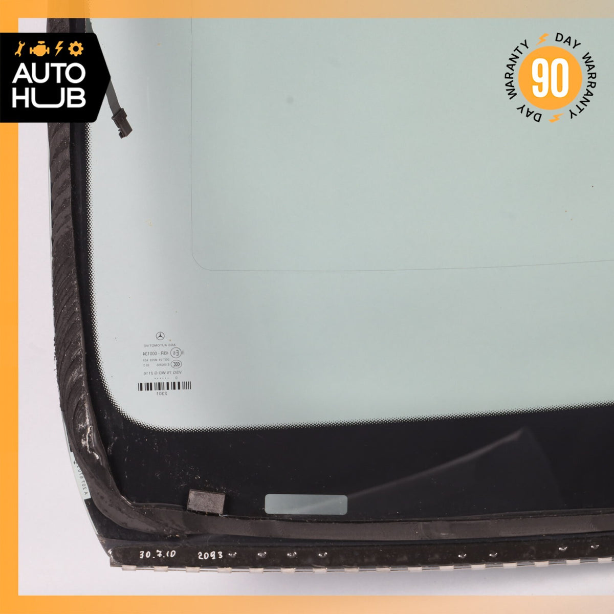 11-13 Mercedes W207 E550 E350 Convertible Front Windshield Window Glass OEM 46k - photo 19