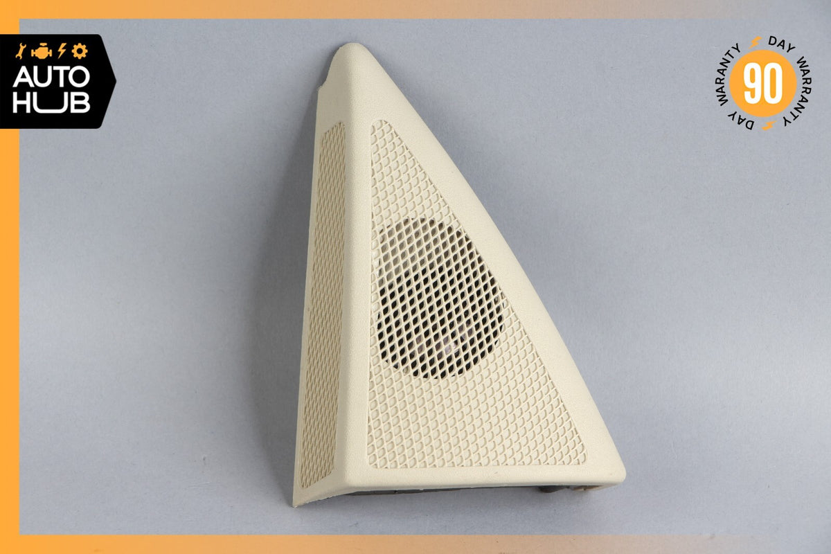 03-06 Mercedes W211 E500 E55 Tweeter Speaker Cover Left Driver Side Beige OEM - photo 1
