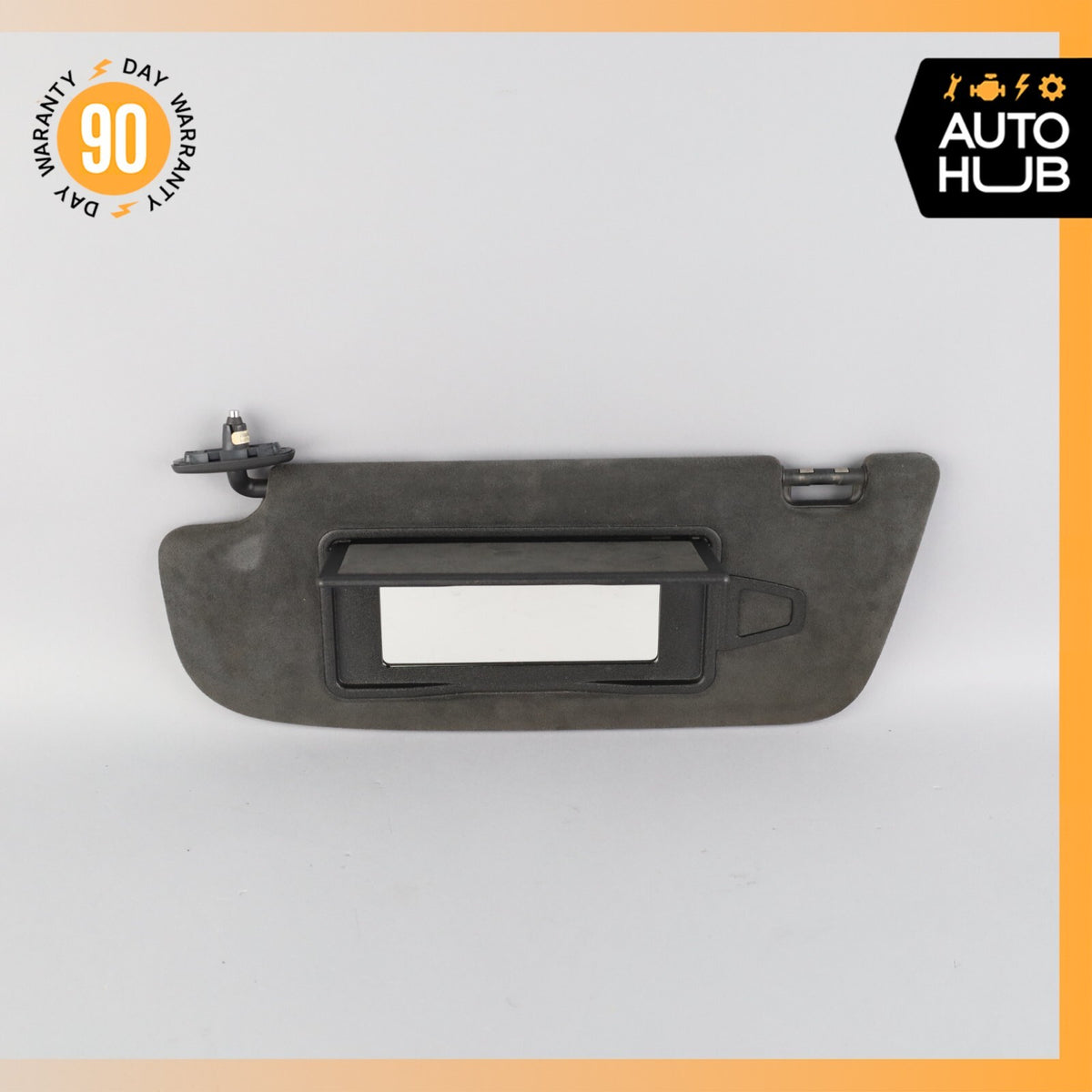 Mercedes W216 CL550 S600 Left Side Sun Visor Shade Sunvisor Black Suede OEM - photo 7
