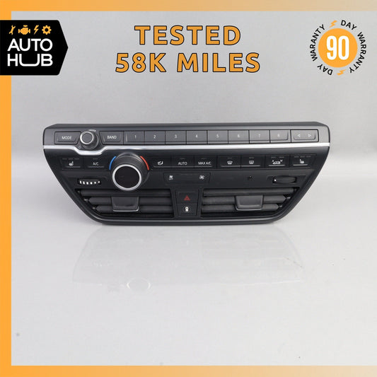 14-21 BMW i3 I01 Hybrid Dashboard A/C AC Climate Control Switch 9379125 OEM 58k - photo 1