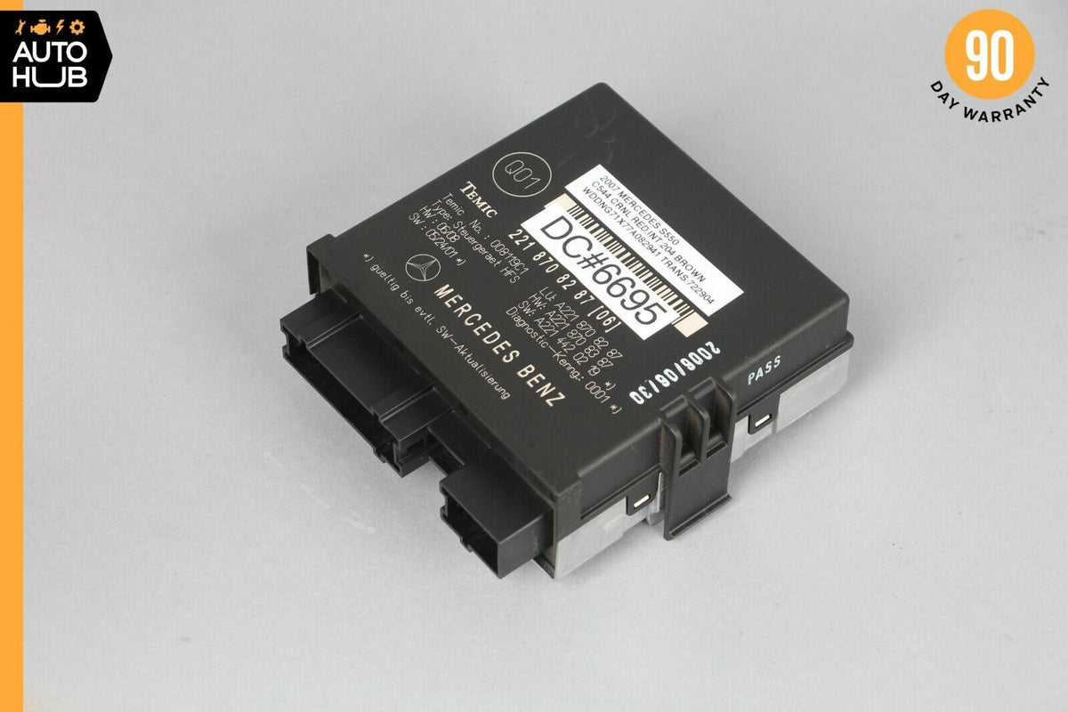 07-09 Mercedes W221 S550 CL600 Trunk Release Remote Open Close Module Unit OEM - photo 2