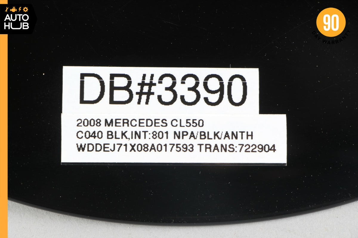 07-14 Mercedes W216 CL550 CL63 AMG Fuel Gas Tank Lid Door Cover Black OEM - photo 7