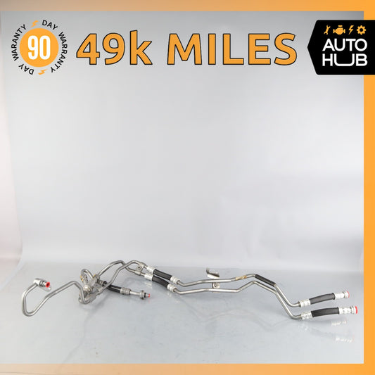 13-15 Bentley Continental GTC GT 4.0L V8 Transmission Oil Cooling Line Set OEM - photo 1