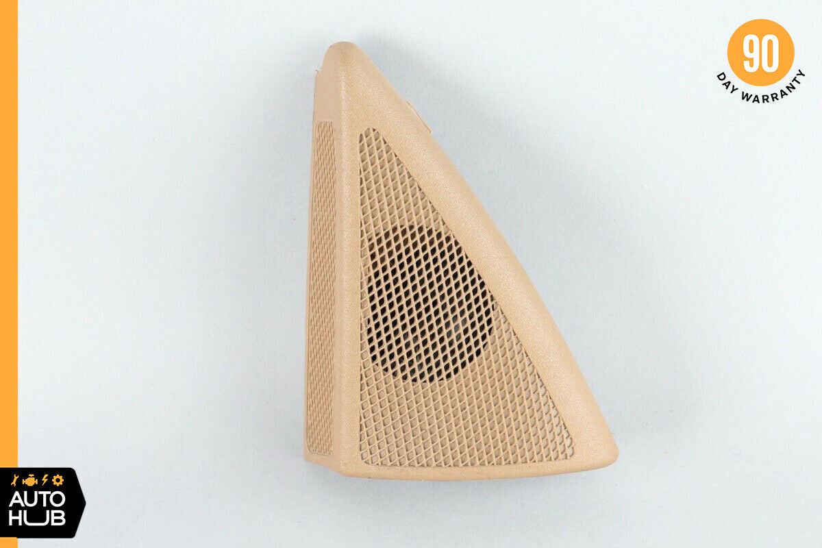 07-09 Mercedes W211 E350 E550 E320 Tweeter Speaker Cover Front Left Brown OEM - photo 1