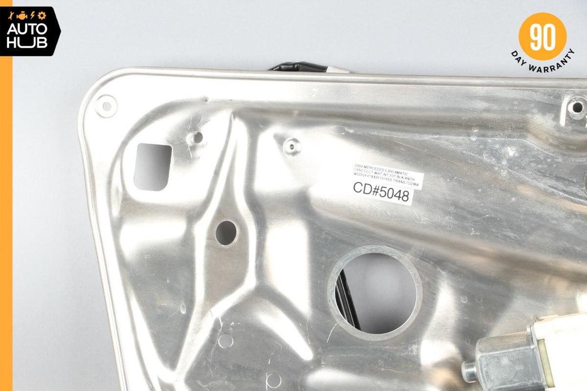 08-14 Mercedes W204 C300 C250 Front Left Driver Side Door Window Regulator OEM - photo 3