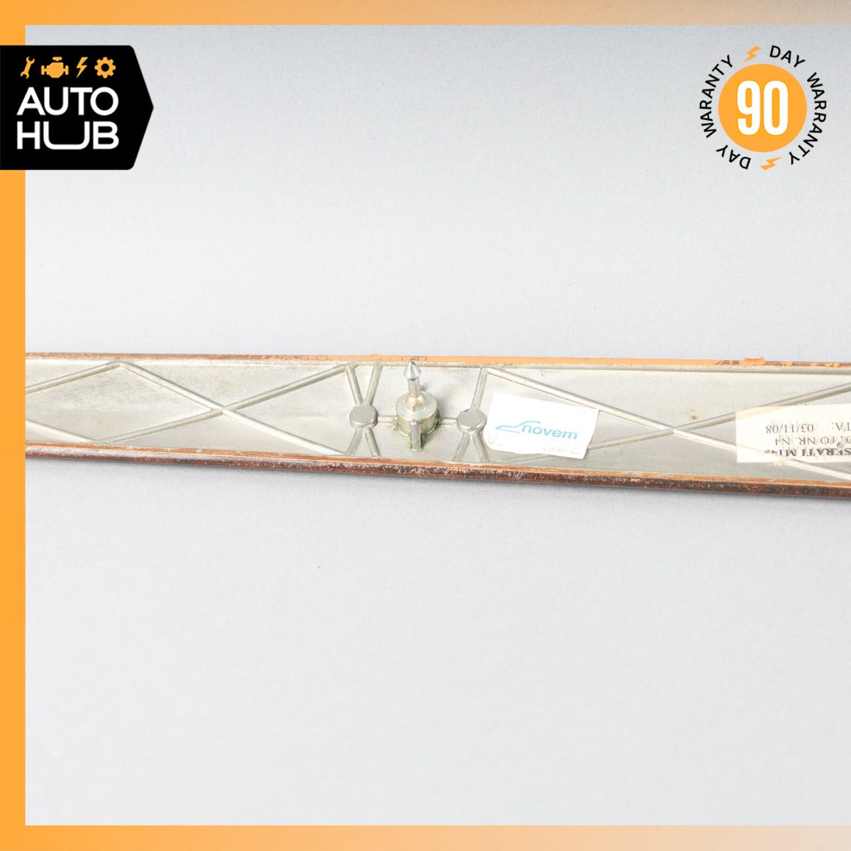 08-19 Maserati GranTurismo M145 Front Left Driver Side Door Panel Trim Wood OEM - photo 10