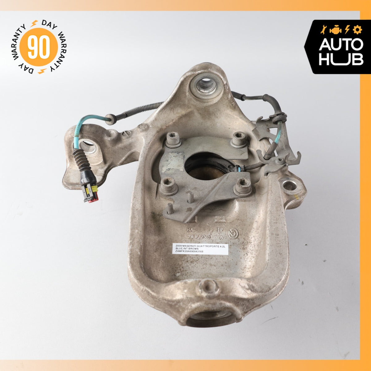 03-10 Maserati Quattroporte M139 Front Right Side Spindle Knuckle Hub OEM 72k - photo 9