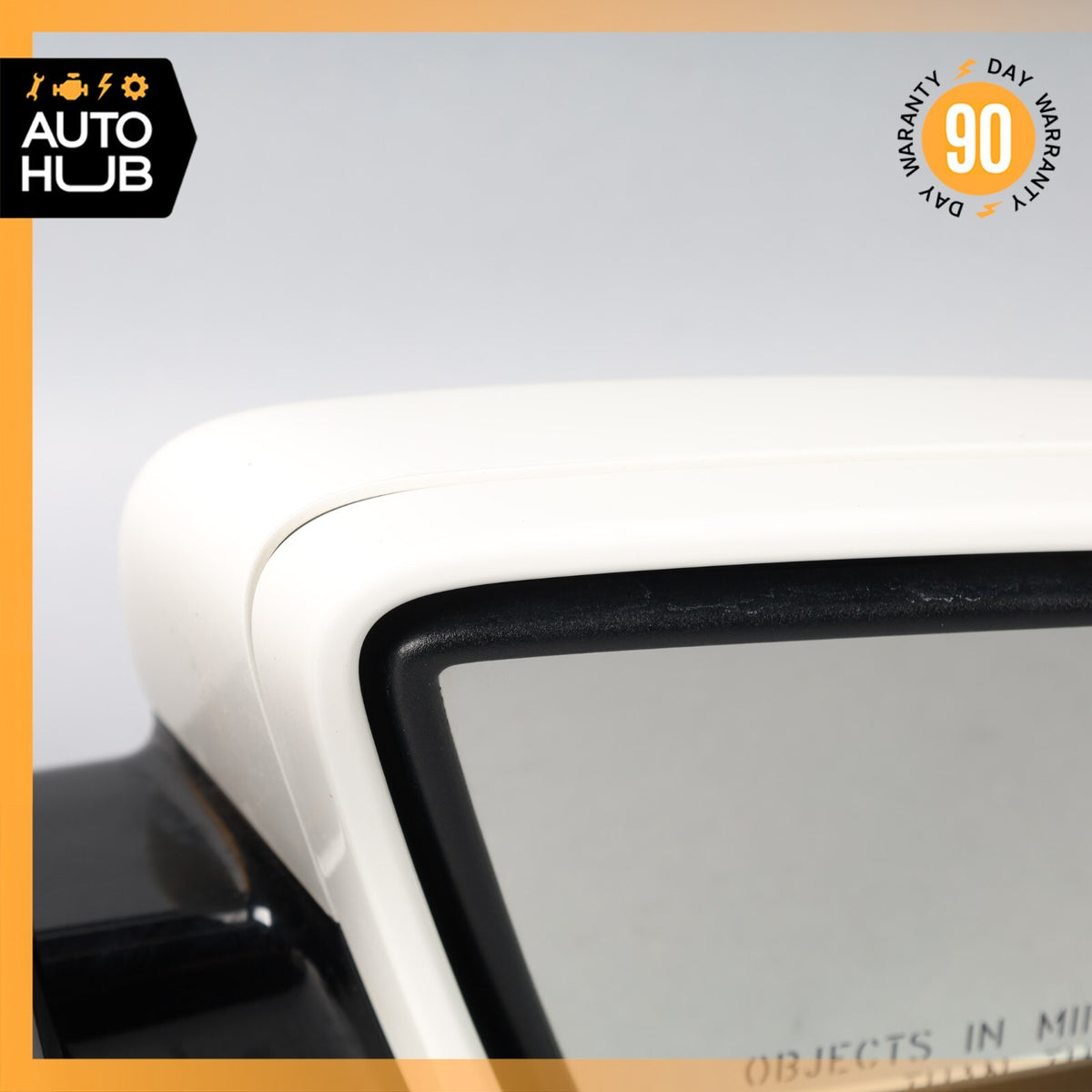 06-10 BMW E64 650i Right Side Rear View Door Mirror Alpine White OEM 65k - photo 5