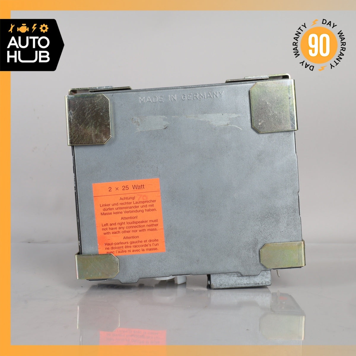 91-93 Mercedes W124 300E 500SL Radio Sound Audio Amplifier Amp 0018209689 OEM - photo 11