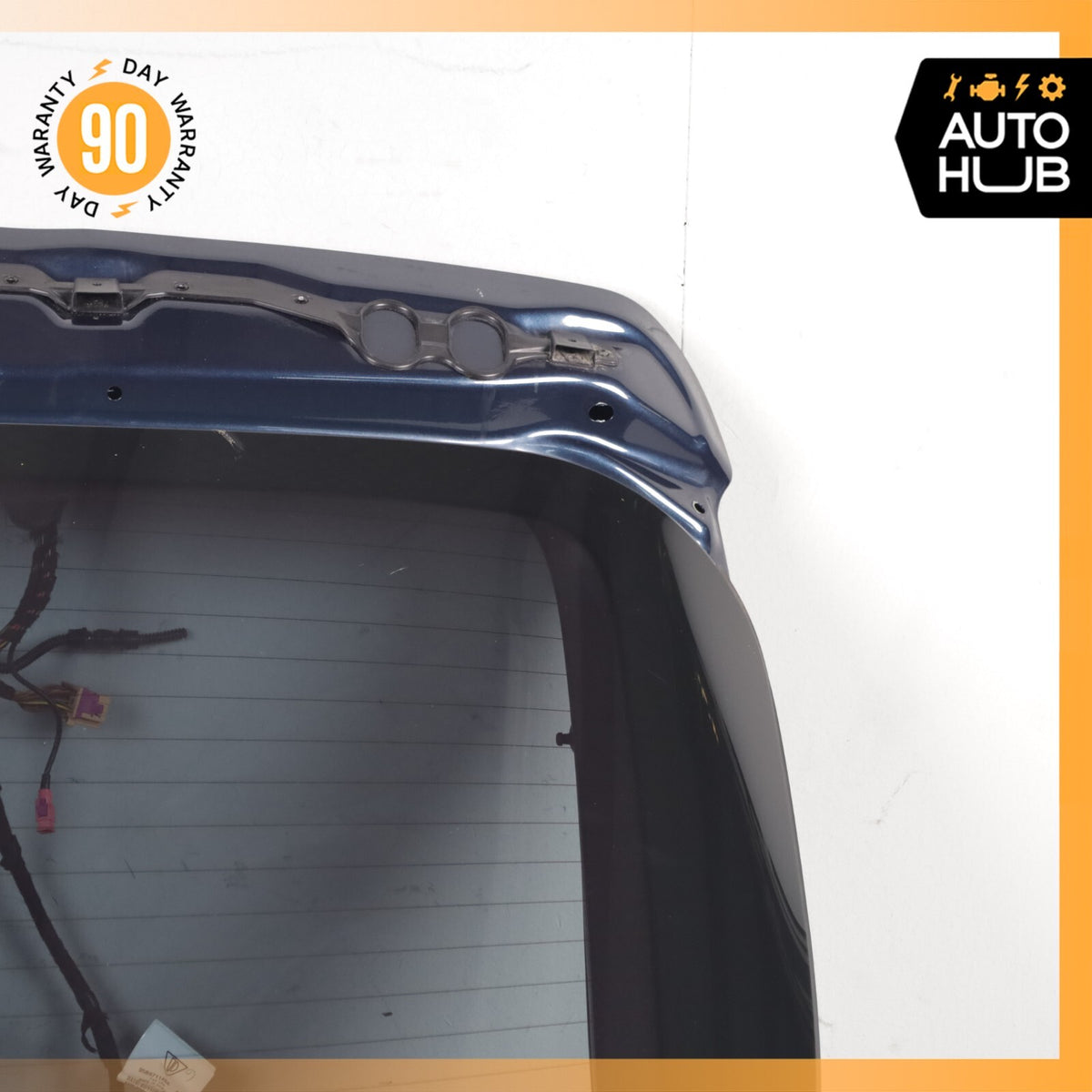 15-18 Porsche Macan S 95B Trunk Lid Liftgate Tailgate Hatch Shell Blue OEM - photo 4