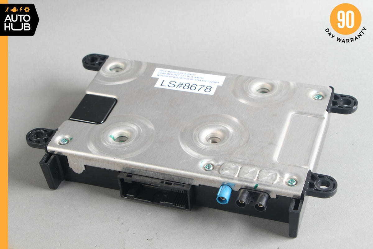 15-17 Mercedes W212 E400 CLS550 E350 Tele Aid Control Module 2539004500 OEM 39k - photo 9