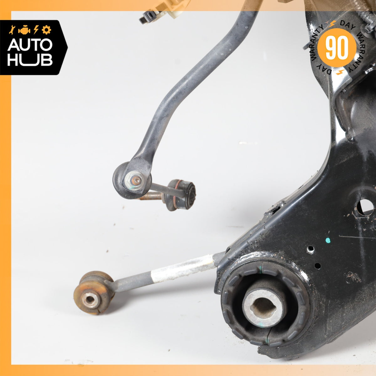 16-19 Jaguar X351 XJ XJR Rear Sub Frame Subframe Suspension Crossmember OEM 37k - photo 9