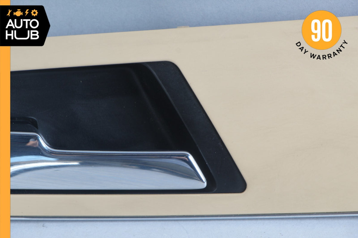 10-13 Mercedes W221 S550 S450 Rear Left Side Interior Door Handle Beige OEM - photo 3