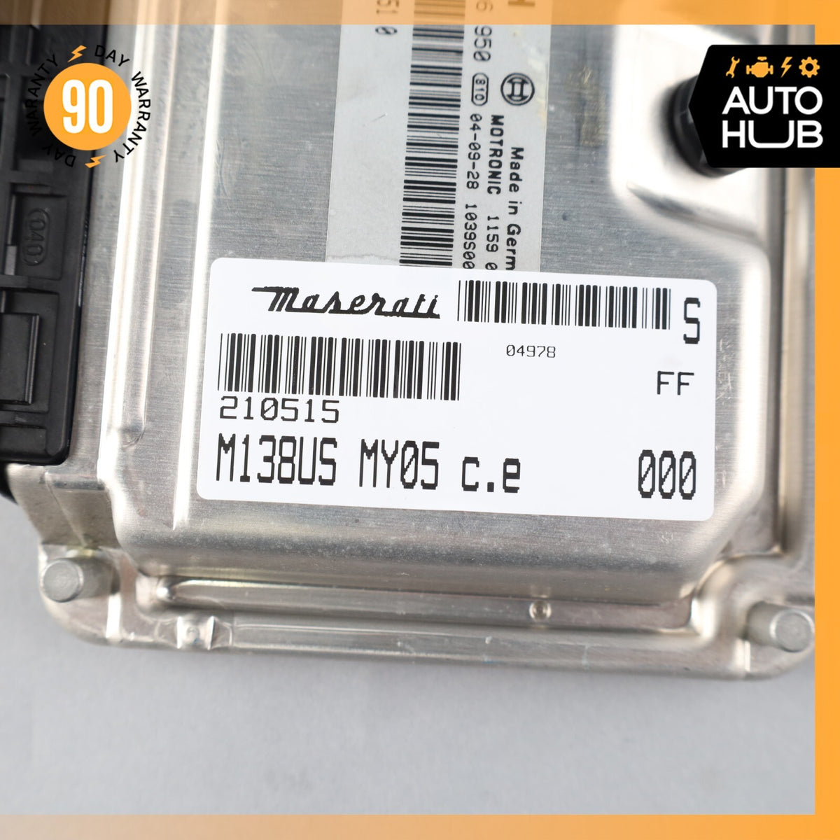 05-07 Maserati M138 4200 Coupe GT 4.2L ECU Engine Control Module Unit OEM 67k - photo 8